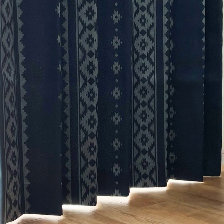 カーテン 遮光　北欧デザイン 無地 から選べる遮光カーテン　２級遮光 3級遮光 １級遮光 幅100 ...