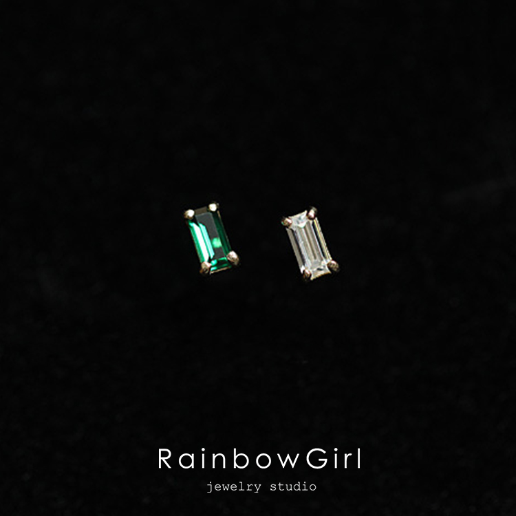 RainbowGirl（アクセサリー） ピアス レディース 一粒ダイヤ CZ