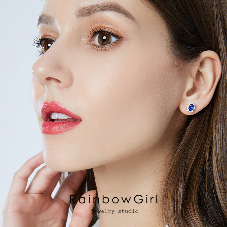 RainbowGirl（アクセサリー） ピアス レディース ブルー