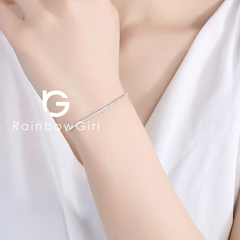 【LYN】LALARI ゴールドブレスレット 重ね付けにも◎ kyasya_b354-6mm-g