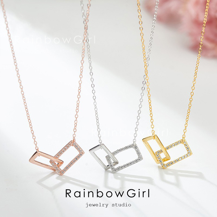 RainbowGirl（アクセサリー） ネックレス レディース ダブル