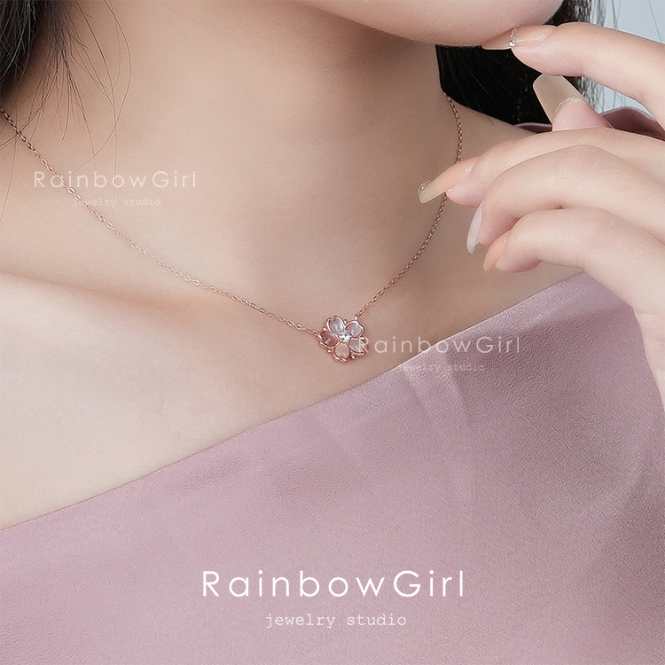 ティファニー 桜の花 ネックレス GO WOMEN 2015 TIFFANY＆Co.】ティファニー『SILVER 2015年 桜モチーフ GO