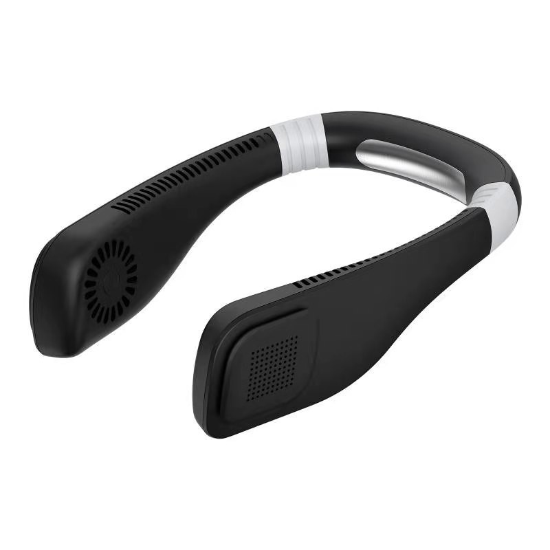 【在庫処分】 接触涼感プレート 携帯扇風機 首掛け扇風機 ネッククーラー ハンディファン ネックファン 首掛け扇風機 扇風機 3段階風量 羽なし 軽量 静音 |  | 01