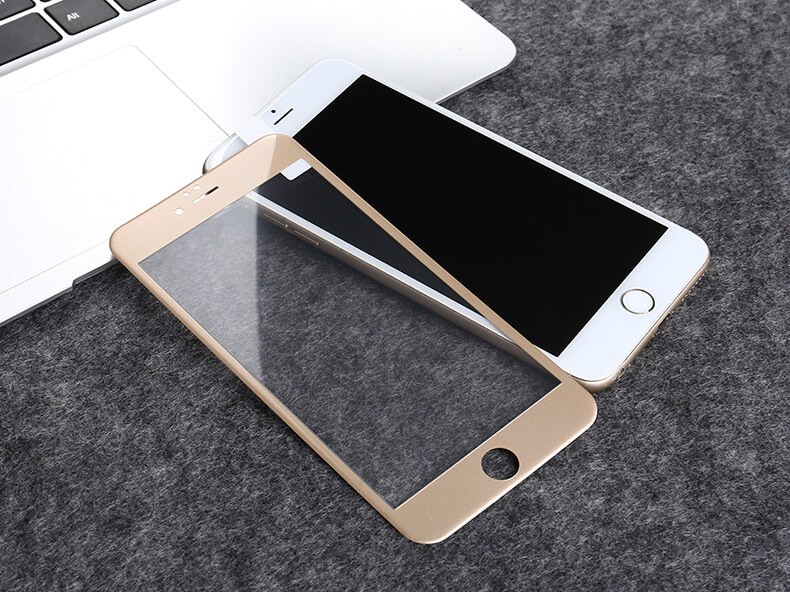 iPhone 7 Plus/iPhone 8 Plus 全面保護 強化ガラスフィルム 日本硝子 新型 アイフォン スマホ 液晶割れ防止 画面保護フィルム 貼り付け簡単 超おすすめ｜rainbowtech｜05