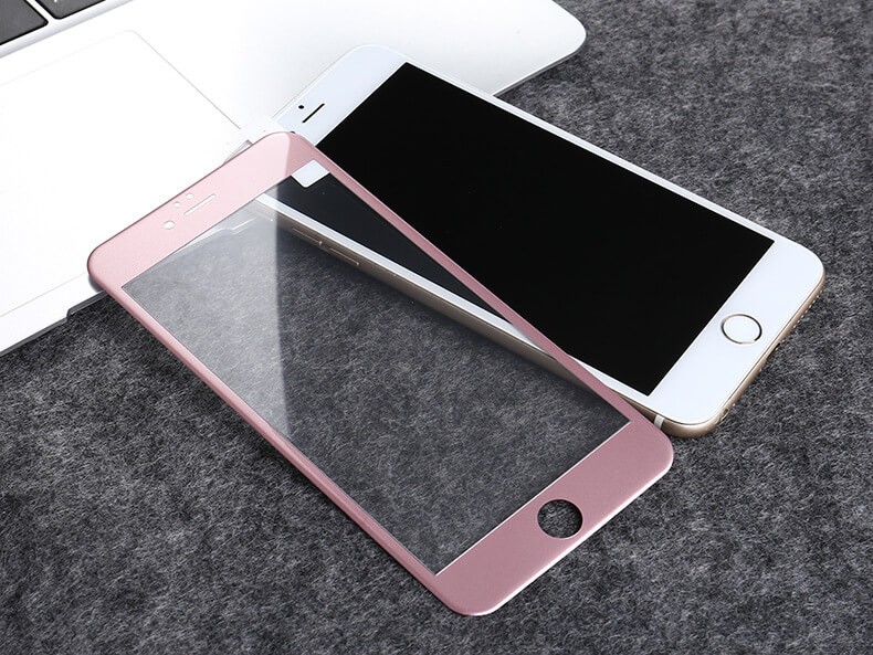 iPhone 7 Plus/iPhone 8 Plus 全面保護 強化ガラスフィルム 日本硝子 新型 アイフォン スマホ 液晶割れ防止 画面保護フィルム 貼り付け簡単 超おすすめ｜rainbowtech｜06