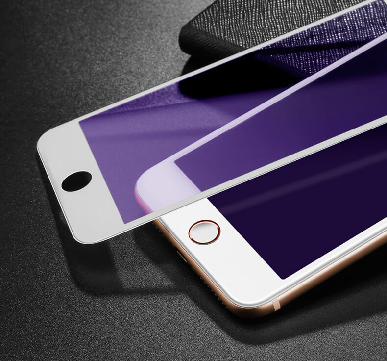 iPhone SE iPhone8 iPhone7 iPhone8Plus iPhone7Plus ガラスフィルム ブルーライトカット 全面保護
