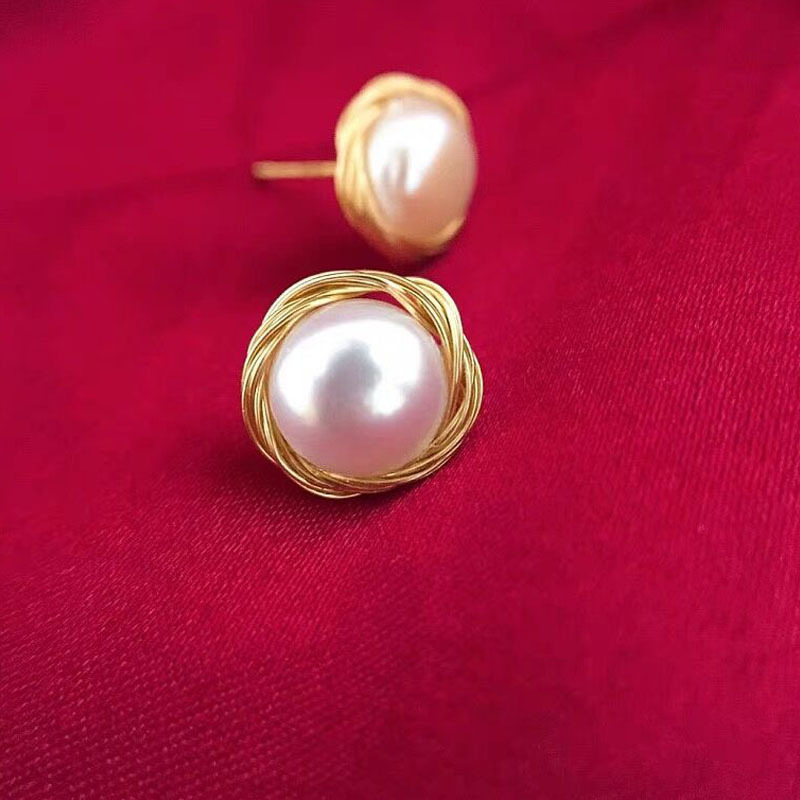 ピンク真珠ピアス 直径約12.5mm ぐらいシルバー925 12mm ピンク パール ピアス シルバー925 | クラウドジュエリー