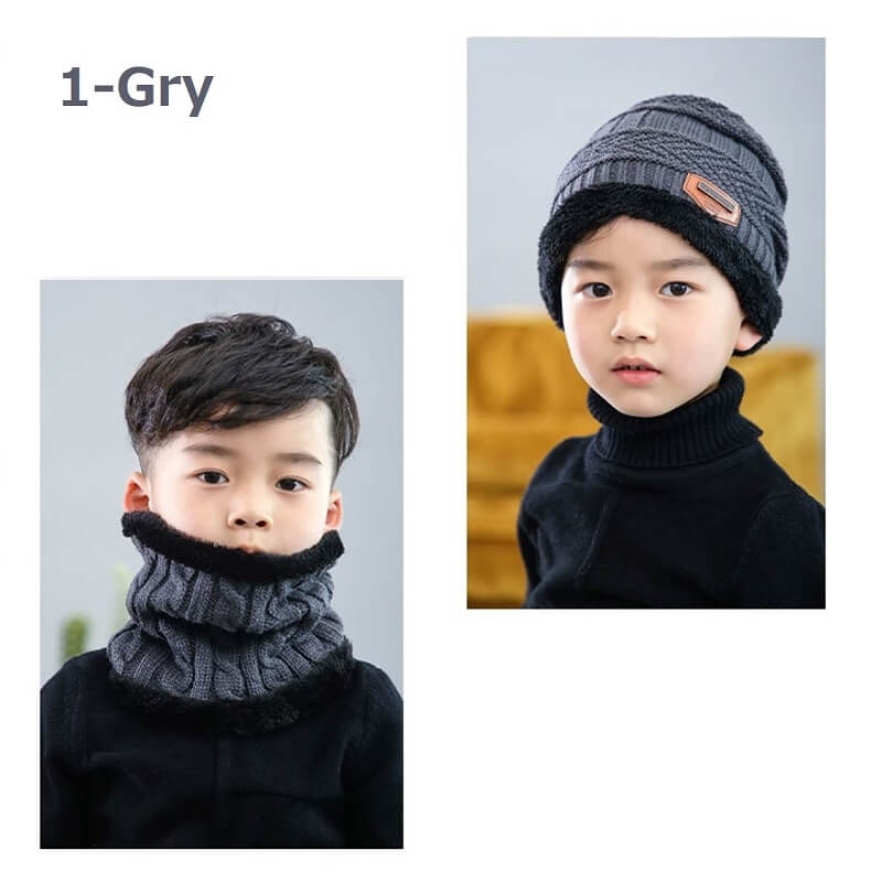 帽子 キッズ ニット帽 ネックウォーマー おしゃれ 秋 冬 春  防寒  裏起毛  ビーニー 子供 ニットキャップ ニット帽子 送料無料