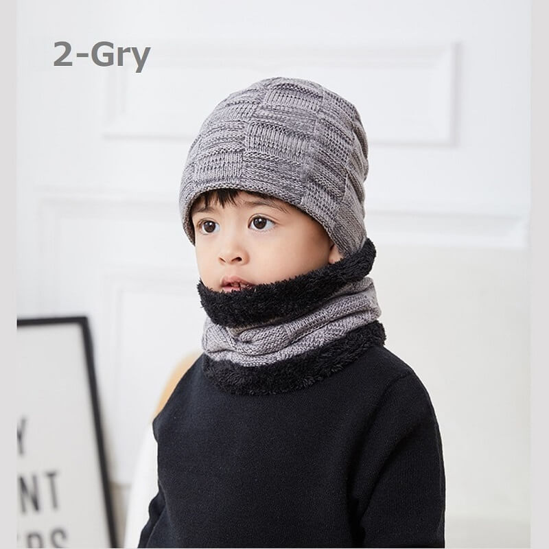 帽子 キッズ ニット帽 ネックウォーマー おしゃれ 秋 冬 春  防寒  裏起毛  ビーニー 子供 ニットキャップ ニット帽子 送料無料