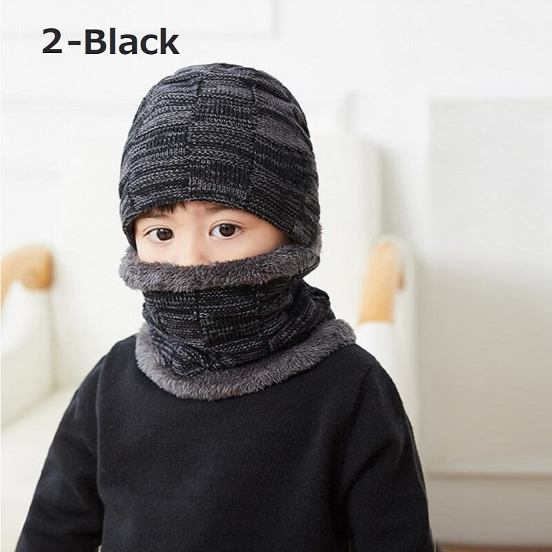 帽子 キッズ ニット帽 ネックウォーマー おしゃれ 秋 冬 春  防寒  裏起毛  ビーニー 子供 ニットキャップ ニット帽子 送料無料