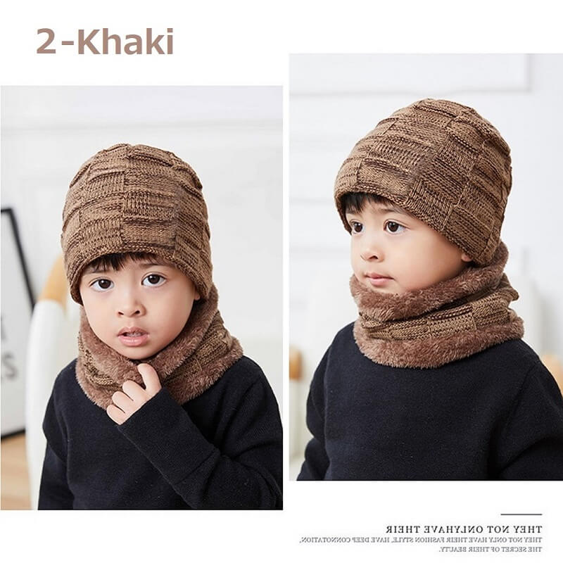 帽子 キッズ ニット帽 ネックウォーマー おしゃれ 秋 冬 春  防寒  裏起毛  ビーニー 子供 ニットキャップ ニット帽子 送料無料