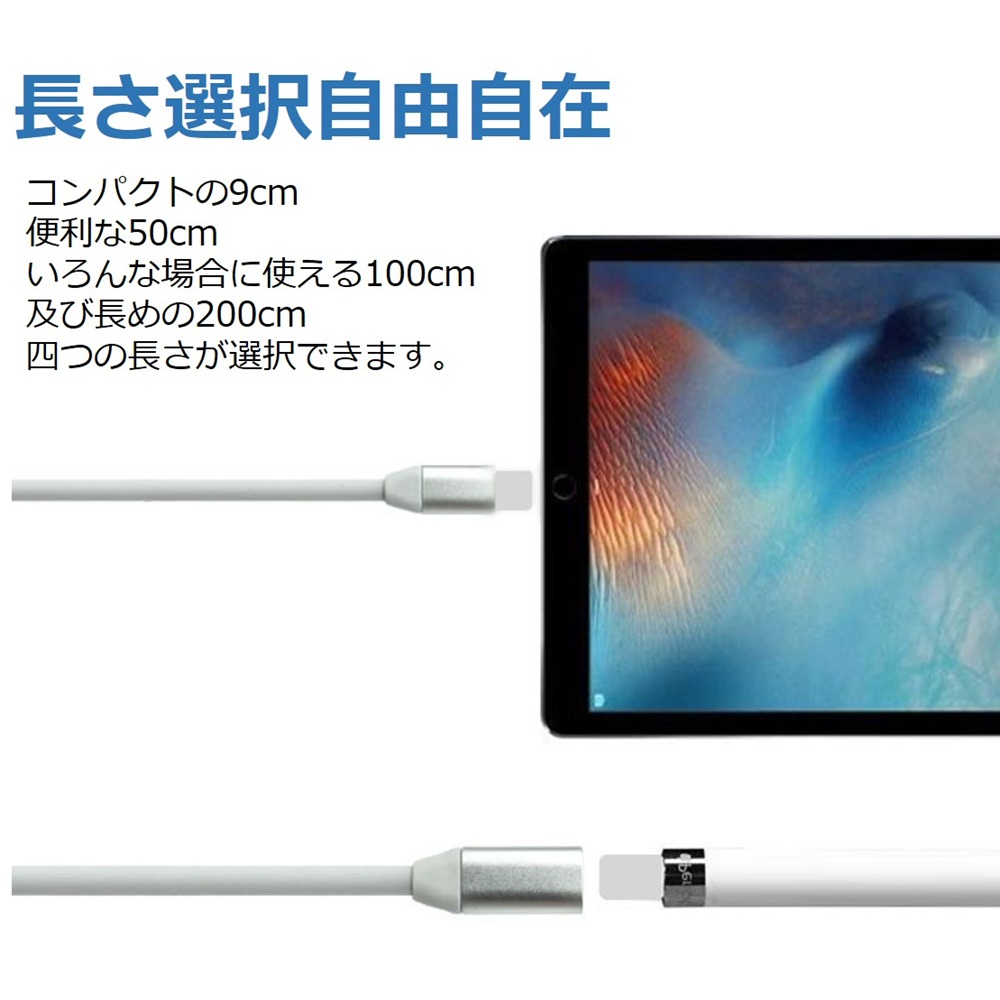 Apple Pencil 充電ケーブル