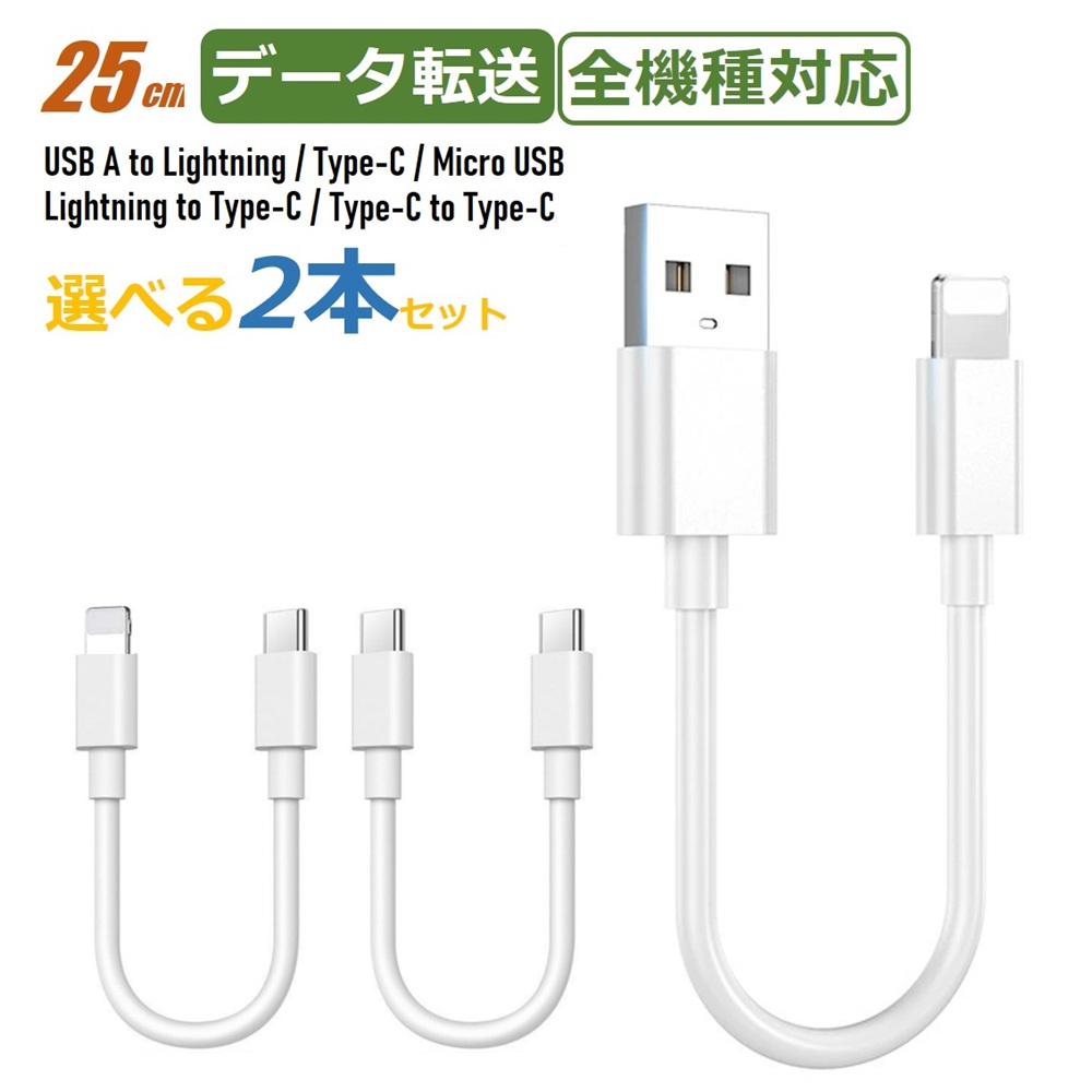 Lightning ライトニング ケーブル 25CM