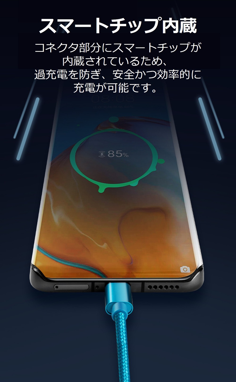 Type-C ケーブル 1M