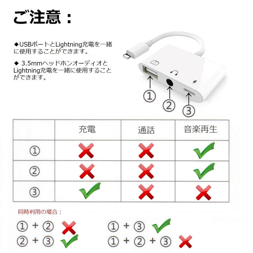 iOS16対応 iPhone イヤホンジャック 変換ケーブル iPhone X 変換 アダプタ 音楽再生 同時充電