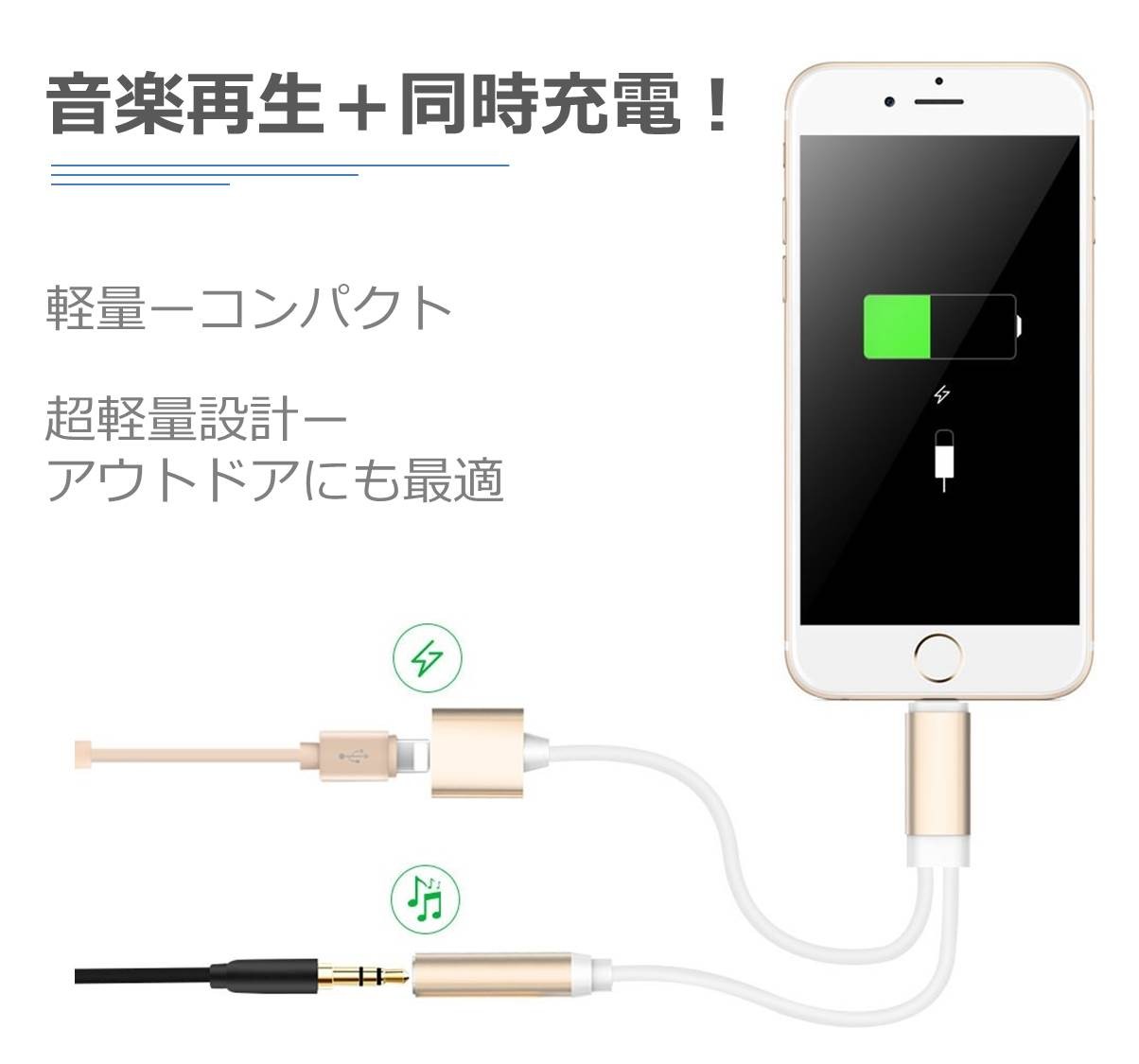 iOS15対応 iPhone イヤホン 変換ケーブル iPhone X 変換アダプタ 音楽再生 同時充電 リモコン付