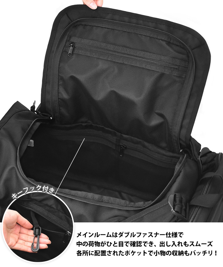 ボストンバッグ メンズ レディース 大容量 ゴルフ 旅行 軽量 35L