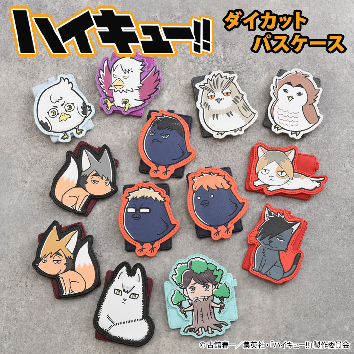 ハイキュー!! パスケース キャラクター レディース メンズ 定期ケース