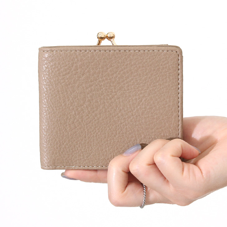 二つ折り財布 レディース がま口 使いやすい 20代 40代 50代 財布 横 