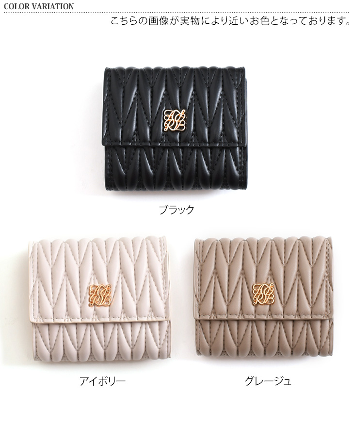 三つ折り財布 レディース コンパクト 財布 三つ折り ミニ財布 3つ折り
