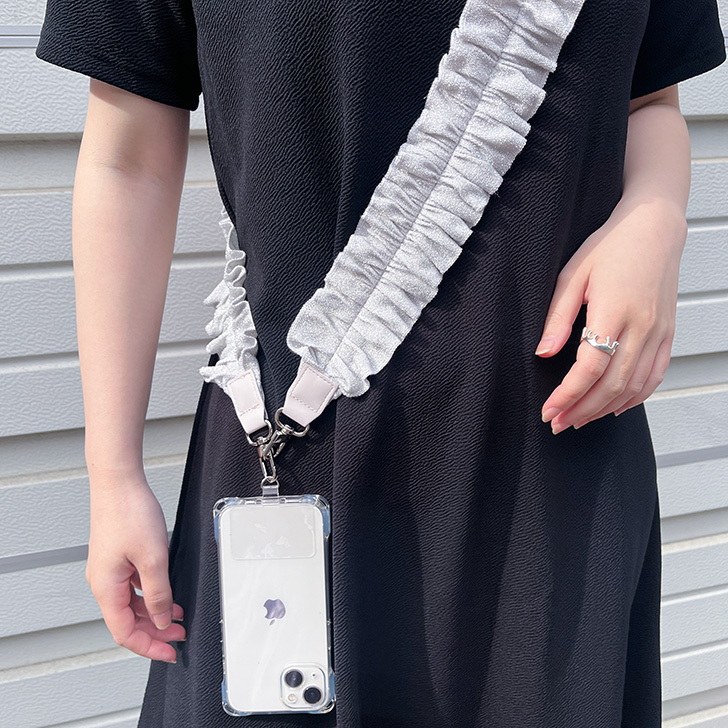 【りお】　スマホショルダー Amazon | [OCTOLI] スマホショルダー 本革 スマホ