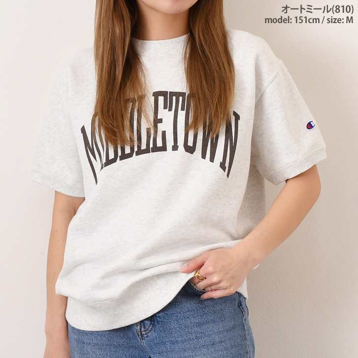 Champion チャンピオン ショートスリーブ ロゴ スウェットシャツ