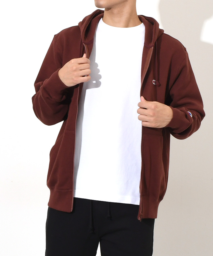 Champion ジップパーカー ファスナー アウター トップス 上着 Champion ジップパーカー ファスナー アウター トップス 上着