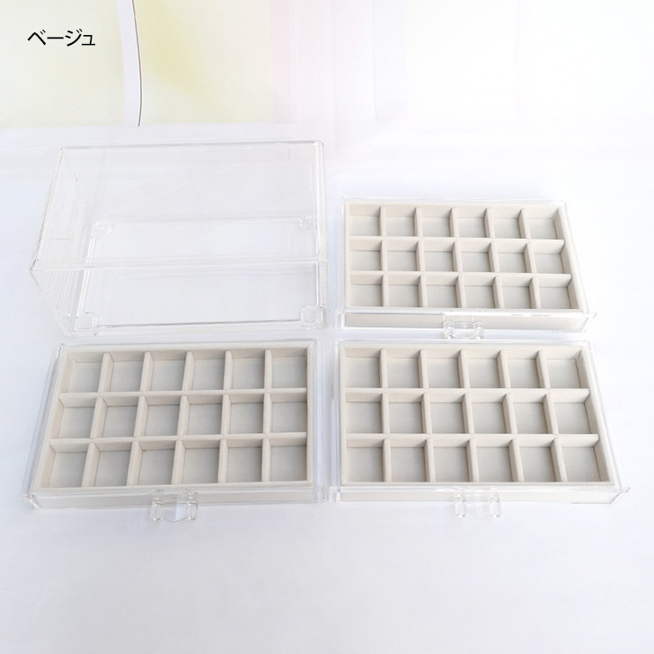 アクセサリーケース 大容量 引き出し式 ジュエリーボックス 収納 3段