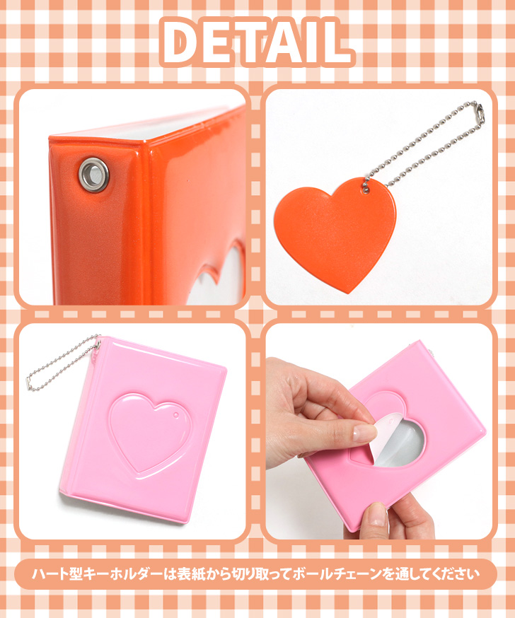 チェキアルバム クリアポケット ファイル トレカ スリーブ ホルダー