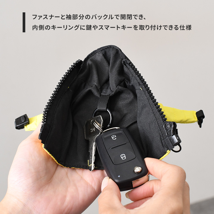 （巾着袋付き）キーホルダー　キーケース　キーリング　ブラック 楽天市場】巾着袋（キーホルダー｜キーホルダー・キーケース）：財布