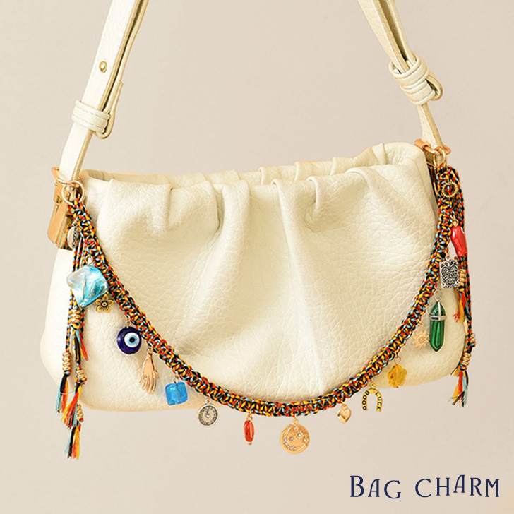 ストラップ バッグチャーム レディース メンズ じゃらじゃら