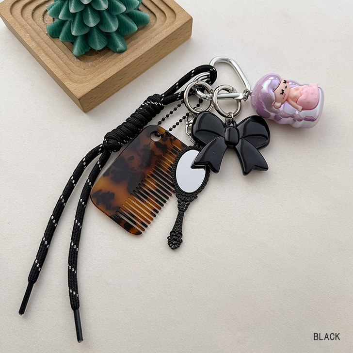 ストラップ バッグチャーム パラコード レディース じゃらじゃら