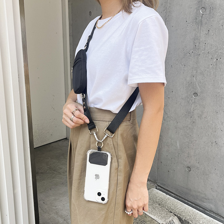 ショルダーストラップ バッグ 付け替え 肩掛け 単品 スマホショルダー