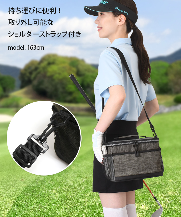 ラウンドバッグ ゴルフ メンズ レディース 保冷 保温 カートバッグ