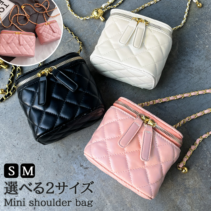 バーバリー ショルダーバッグ レザー キルティング チェーン　カメラバッグ ショルダーバッグ キルティング チェーン ミニ 小さめ