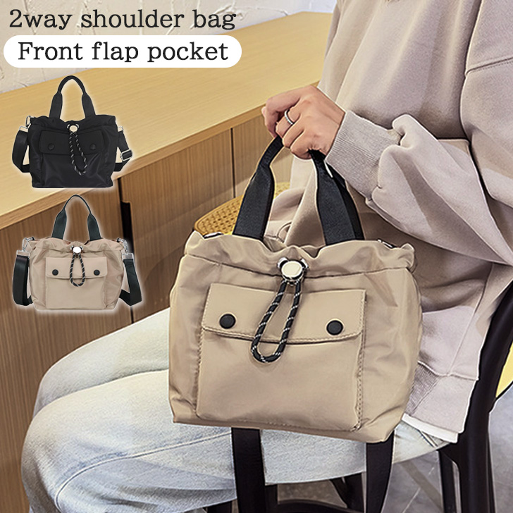 ショルダーバッグ ハンドバッグ レディース 軽い 小さい 2way 巾着