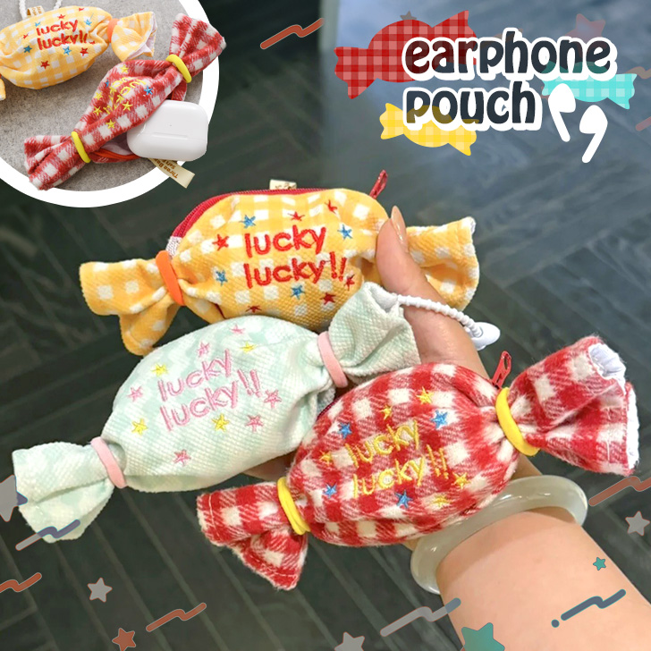 イヤホンケース ポーチ カバー ワイヤレス AirPods ミニバッグチャーム