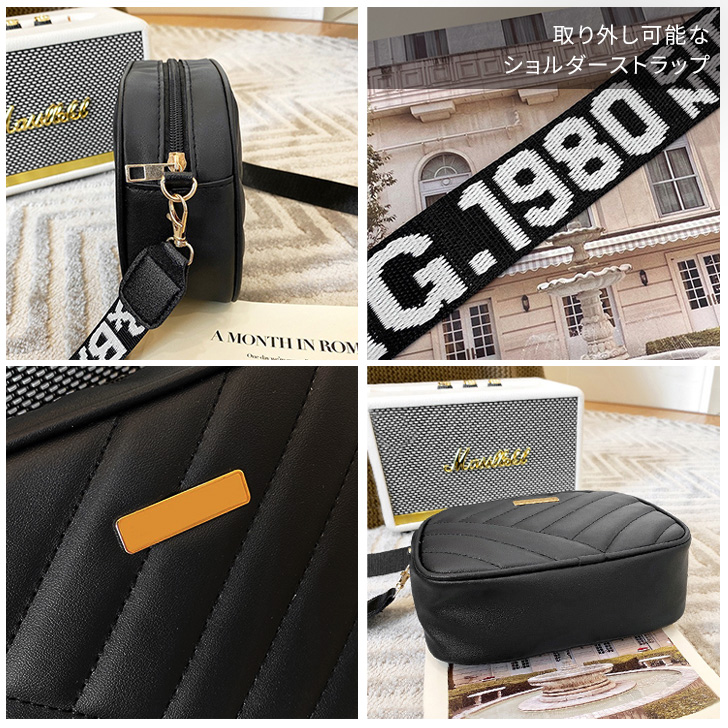 ショルダーバッグ ポーチ レディース 斜めがけ 軽量 軽い 革 合皮