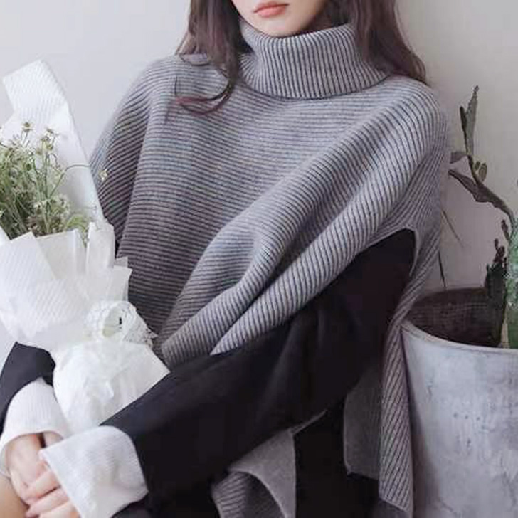 美品♡ MSGM ポンチョ ケープ ブラック フリル ウール 40 楽天市場】アレンジ簡単 お洒落イメージ 40代 50代 ボタン付き