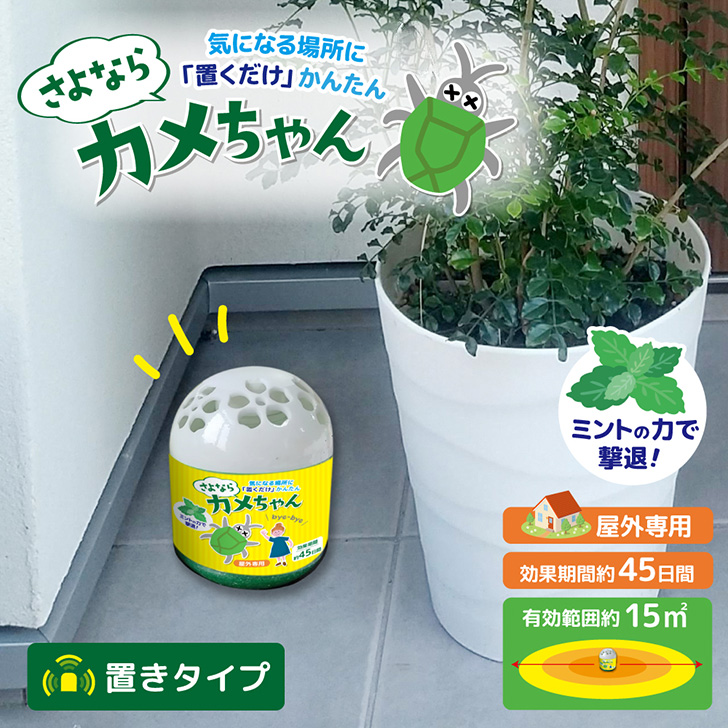 かめちゃん様確認用 Z3141】さよならカメちゃん 掛けタイプ 2個組