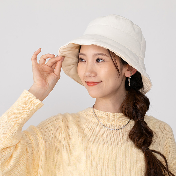 バケットハット レディース 深め 帽子 ハット バケハ 折りたたみ 超