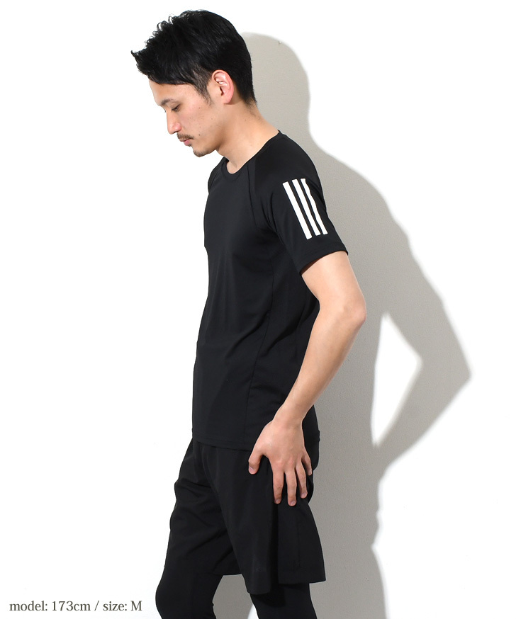 Tシャツ メンズ トップス 半袖 adidas アディダス 吸汗速乾 UVカット