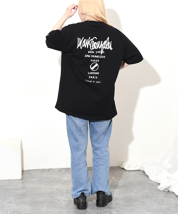Mark Gonzales Tシャツ メンズ トップス 半袖 インナー マーク