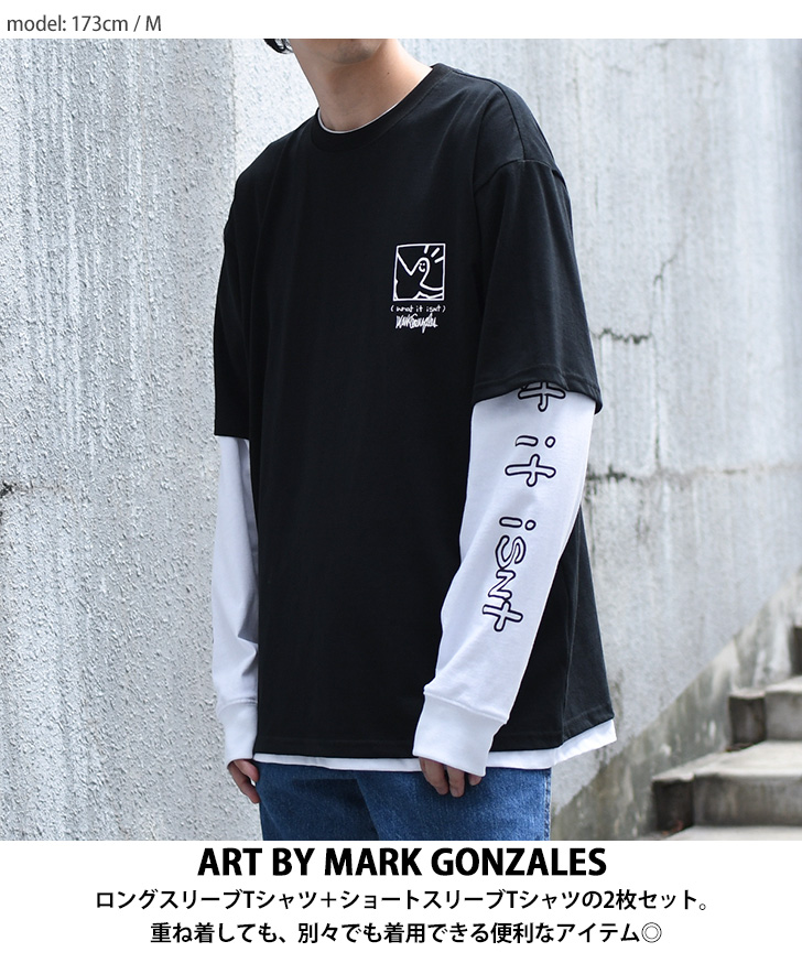 売れ筋ランキングも掲載中！ Gonzales Mark レイヤードTシャツ M 2H7