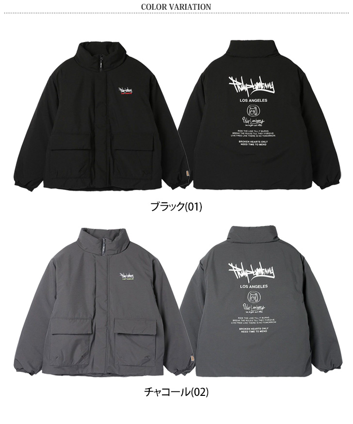 Philip Lumbang（フィリップランバン） 中綿ジャケット メンズ 大きい