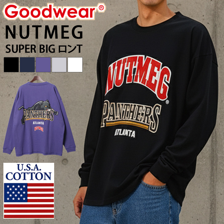 新品タグ付き❣️グッド グリーフCREWNECKNO SLEEVETOP ネイビー NGW9951 (Tシャツ) CREW NECK L/SL WITH CUFF & HEM RIB│