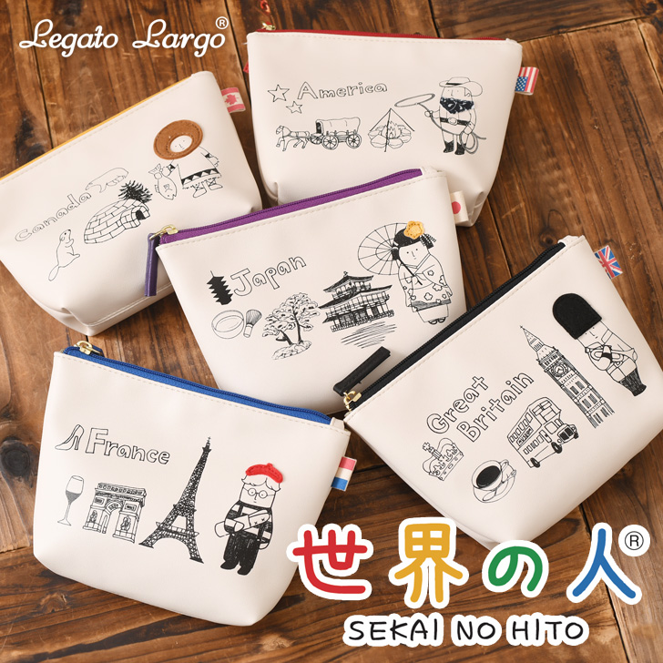 超美品 モラビト ☆ オートグラフ レザー PVC L字 ポーチ キーフック付き MORABITO - 超美品 モラビト ☆ オートグラフ レザー PVC L字