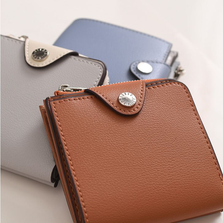 Legato Largo 財布 二つ折り ウォレット レディース うすいサイフ 薄い