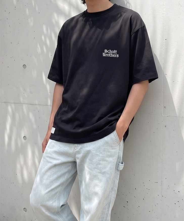 Schott N.Y.C（ショット） SCHOTT Tシャツ メンズ 半袖 速乾 厚手