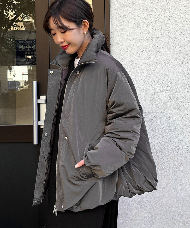 コート ジャケット レディース 秋 冬 中わた 中綿 大きいサイズ 撥水